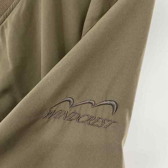 Cabela’s Women's Windcrest Jacket Size L Army Olive Green Pullover Lined - Picture 5 of 13